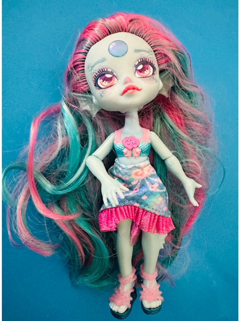 Magic Mixies Pixlings Doll Mermaid Mixlings Marena 6”